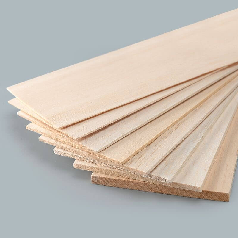 Each balsa wood sheet measures: Length: 50cm (500mm), Width: 10cm (100mm). Made from high-quality balsa wood, these sheets are lightweight yet durable, perfect for crafting miniature houses, airplanes, boats, and more. Ideal for a variety of modeling projects such as architectural designs, airplane models, boat models, railroad models, and other DIY craft projects. These balsa wood sheets can be easily cut and shaped using a craft knife or utility knife, making them convenient for precision work.