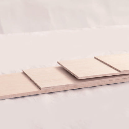 Each balsa wood sheet measures: Length: 50cm (500mm), Width: 10cm (100mm). Made from high-quality balsa wood, these sheets are lightweight yet durable, perfect for crafting miniature houses, airplanes, boats, and more. Ideal for a variety of modeling projects such as architectural designs, airplane models, boat models, railroad models, and other DIY craft projects. These balsa wood sheets can be easily cut and shaped using a craft knife or utility knife, making them convenient for precision work.