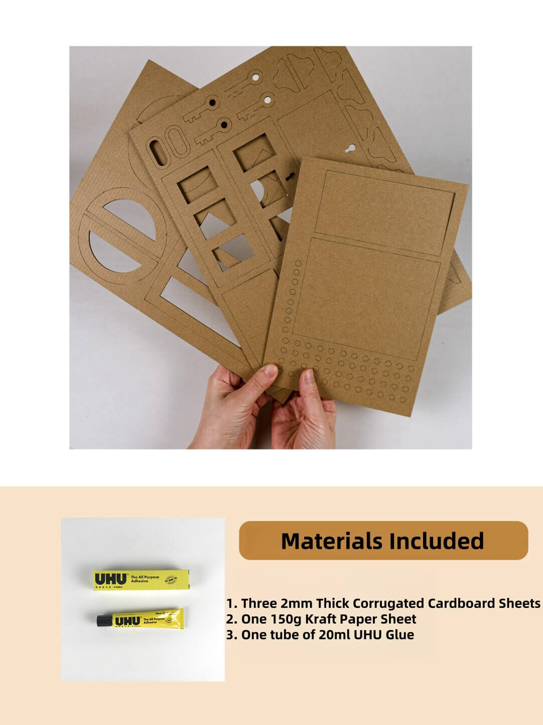 Create your very own charming treasure chest with the DIY Cardboard Treasure Chest With Key Kit! This eco-friendly craft kit is perfect for beginners, allowing you to easily assemble a beautiful cardboard treasure chest complete with a cute key design. Once finished, you’ll have a functional and creative decoration that adds personality to any space.