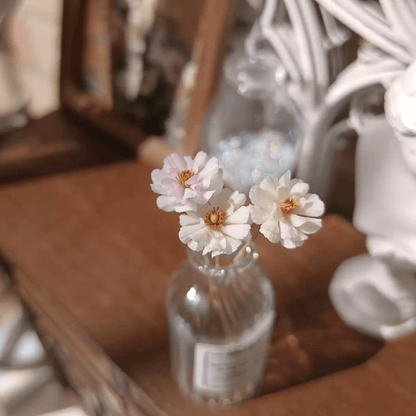 Butterfly ranunculus are a delicate ranunculus variety with a butterfly shape. An excellent cut flower and long lasting in vase arrangements and bouquets.  Scale: 1:6; 1:12  Material: Handmade from Clay  Size: 1 Stem  Color: White or Pink