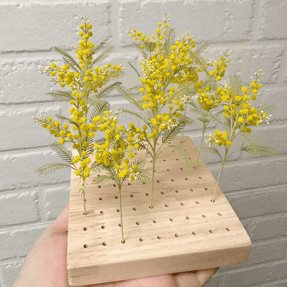Acacia pennata syn. Senegalia pennata (also known as Climbing wattle, and Cha-oum) is a large scrambling or climbing shrub, having numerous prickles. Miniature for dolls, dollhouses, roomboxes. Suitable for Blythe, Barbie, Paola,and other dolls with a height of 25-40cm (10-15.8 inches).
