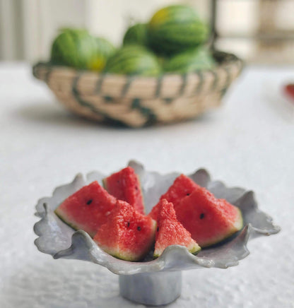 Enhance your dollhouse with these meticulously crafted miniature watermelons. These miniature watermelons are made with attention to detail, ensuring durability and a lifelike appearance. The intricate details and vibrant colors make them stand out as realistic and attractive dollhouse food items. Material: Clay