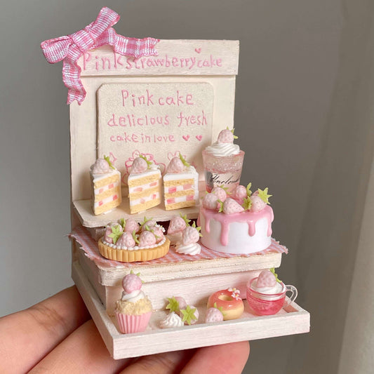 Handmade, each piece is unique! The real thing is super beautiful and cute. Perfect for decorating dollhouses of all sizes! Material: Air dry clay