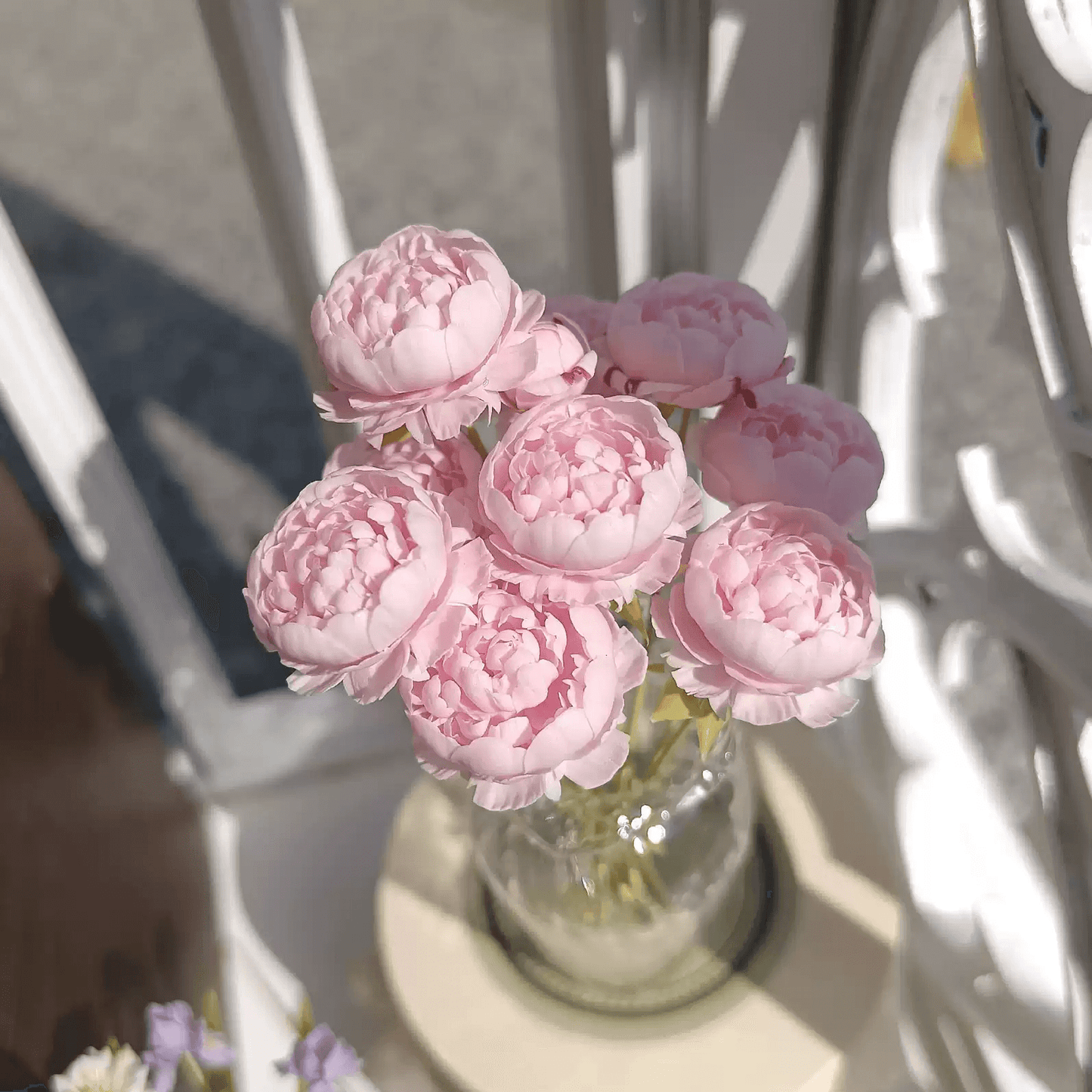 Miniature Pink Peonies make for stunning gifts that hold a deeper message within their blush-tinted petals. Miniature for dolls, dollhouses, roomboxes. Suitable for Blythe, Barbie, Paola,and other dolls with a height of 25-40cm (10-15.8 inches). Scale: 1:6; 1:12 Material: Handmade from Clay