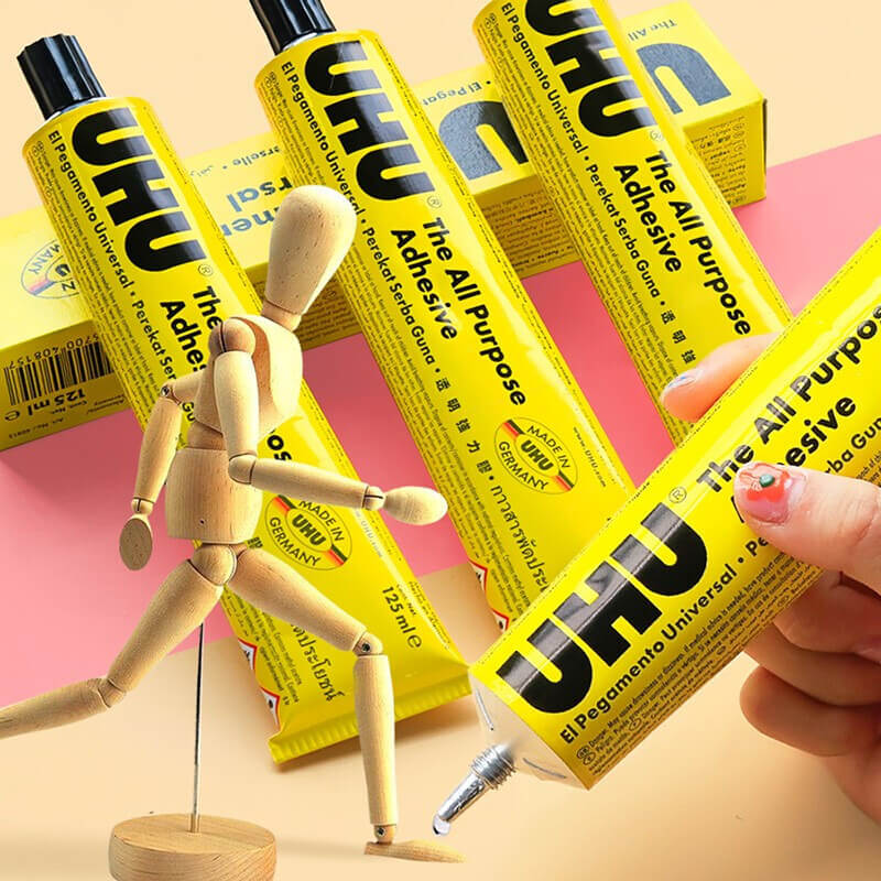 Transparent adhesive for invisible repairs and bonding of broken items. Flexible gel with a slow-drying formula, allowing plenty of time to adjust bonding positions, making it ideal for building toothpick houses and other crafts. Safe material with strong adhesion, leaving no marks. Gentle on hands and skin, it can be easily removed by rubbing or rinsing with water. The 35ml glue is the perfect size for medium DIY projects—enough for the task without wastage or drying out.